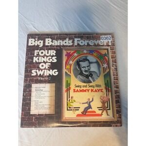 Realm Records Big Bands Forever Four Kings of Swing Vol 2 LP 12" Vinyl Good 1977